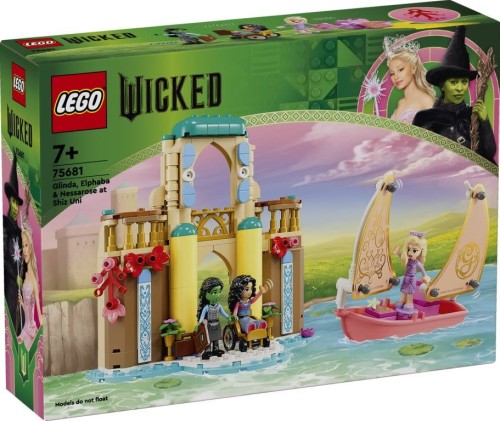 LEGO 75681 WICKED Glinda, Elphaba i Nessarose na Uniwersytecie Shiz