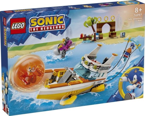 LEGO 76997 SONIC THE HEDGEHOG Tails i przygoda na łodz
