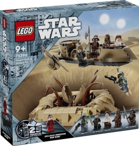 LEGO 75396 STAR WARS Pustynna barka i jama sarlacca