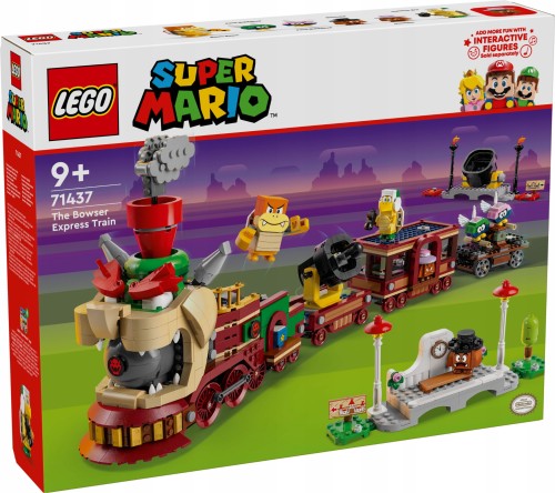 LEGO 71437 SUPER MARIO Bowser i pociąg ekspresowy