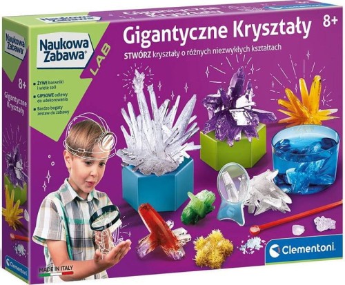 Clementoni 50106 "Naukowa zabawa" - Gigantyczne kryształy