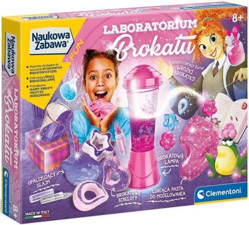 Clementoni 50700 "Naukowa Zabawa" Laboratorium Brokatu
