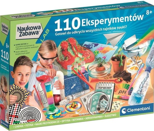 Clementoni 50720 "Naukowa Zabawa" - 110 Eksperymentów