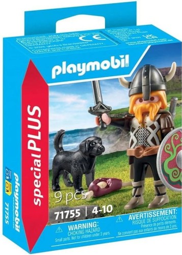 PLAYMOBIL 71755 SPECIAL PLUS Wiking z psem stróżującym
