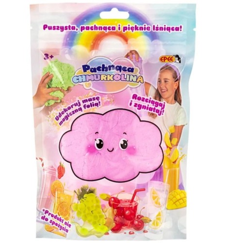 Chmurkolina z magiczną folią shake truskawkowy.jpg