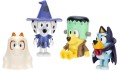 BLUEY BLU17655 Zestaw 4 figurek Halloween