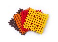 MARIOINEX 902608 Miękkie klocki Mini Wafle Podstawa 4szt MIX