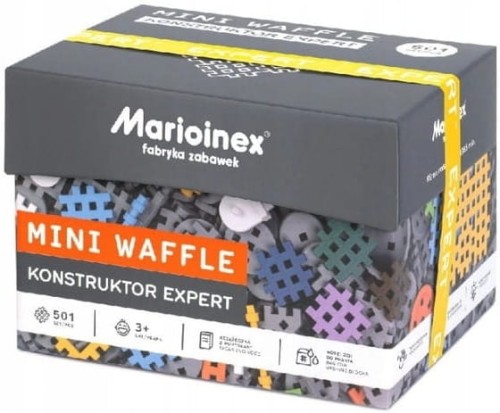 MARIOINEX 904084 Mini Wafle Konstruktor EXPERT 501 elementów