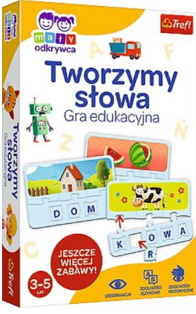 TREFL Mały Odkrywca Gra edukacyjna Tworzymy Słowa