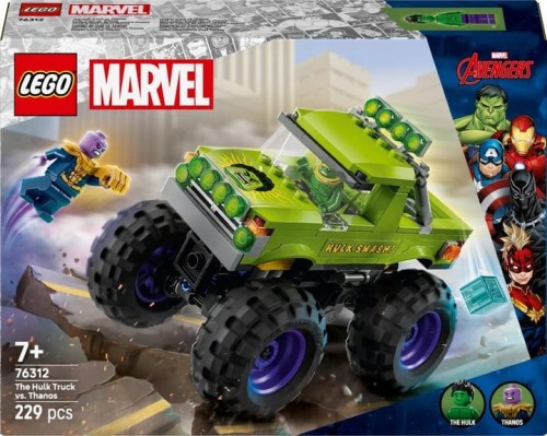 LEGO Super Heroes 76312 Monster truck Hulka kontra Thanos