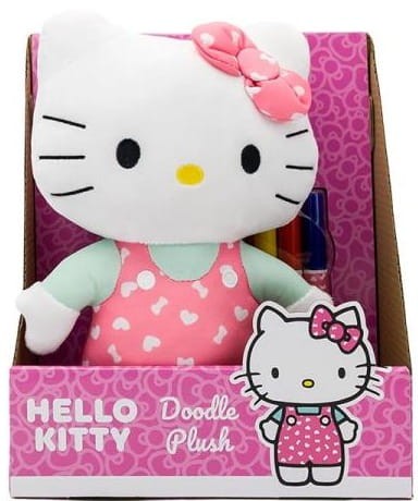 HELLO KITTY 2285140 Pluszak do malowania różowy