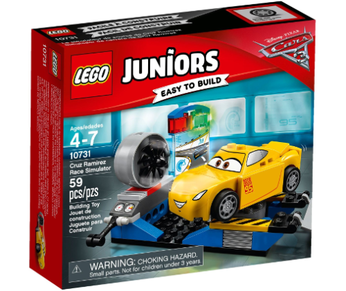 LEGO 10731 Juniors Symulator wyścigu Cruz Ramirez