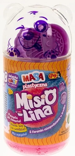 EPEE EP60391 Masa plast. MISIOLINA 2pak 603920 róż-fiolet