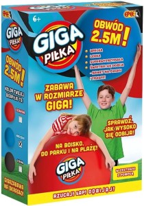 EPEE EP60396 Giga Piłka CZARNA