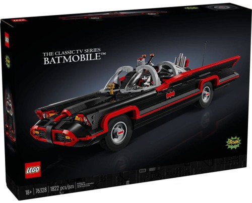 LEGO Super Heroes 76328 Klasyczny serial telewizyjny Batman: Batmobil™