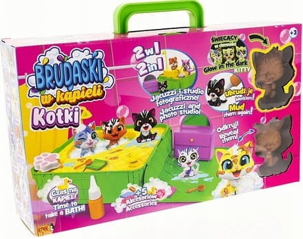 EPEE EP60364 BRUDASKI W KĄPIELI Kotki Zestaw JACUZZI 2 kotki i akcesoria