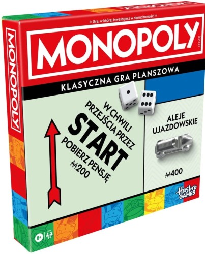 HASBRO Monopoly Classic G0009 Nowa wersja