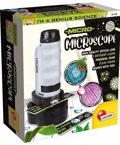 LISCIANI 105557 IM A GENIUS Mały mikroskop