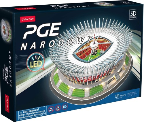 CUBIC FUN L541H Puzzle 3D PGE Narodowy LED