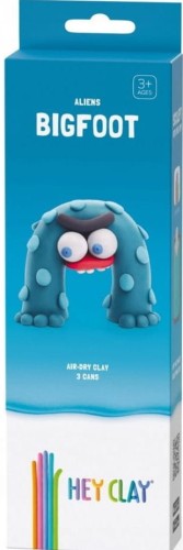 HEY CLAY Masa plastyczna Obcy BIGFOOT HCL30092 3puszki