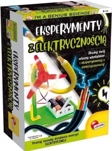 LISCIANI 100163 IM A GENIUS Eksperymenty z elektrycznością