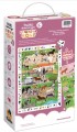 CzuCzu Puzzle obserwacyjne STADNINA KONI 84el