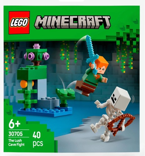 LEGO Minecraft 30705 Walka w bujnej jaskini