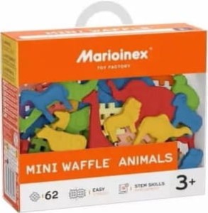 MARIOINEX 907429 Miękkie klocki ANIMALS Zwierzęta