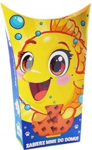 MARIOINEX 907184 Miękkie klocki waflowe POCKET PETS Rybka