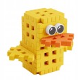 MARIOINEX 907160 Miękkie klocki waflowe POCKET PETS Kaczuszka