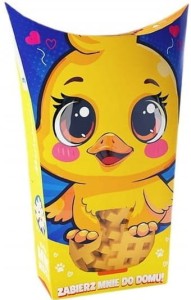 MARIOINEX 907160 Miękkie klocki waflowe POCKET PETS Kaczuszka