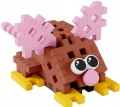MARIOINEX 906972 Miękkie klocki waflowe POCKET PETS Myszka