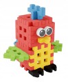 MARIOINEX 906958 Miękkie klocki waflowe POCKET PETS Papuga