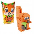 MARIOINEX 906927 Miękkie klocki waflowe POCKET PETS Wiewiórka