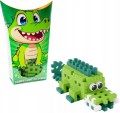 MARIOINEX 906910 Miękkie klocki waflowe POCKET PETS Krokodyl