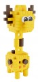 MARIOINEX 906880 Miękkie klocki waflowe POCKET PETS Żyrafa
