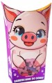 MARIOINEX 906903 Miękkie klocki waflowe POCKET PETS Świnka