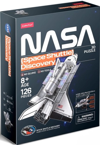 CUBIC FUN DS1057H NASA Space Shuttle Discovery puzzle 3D