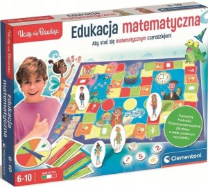 CLEMENTONI 50778 UCZĘ SIĘ BAWIĄC Edukacja matematyczna gra