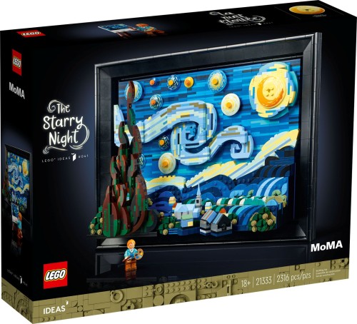 LEGO Ideas 21333 Gwiaździsta noc Vincenta van Gogha