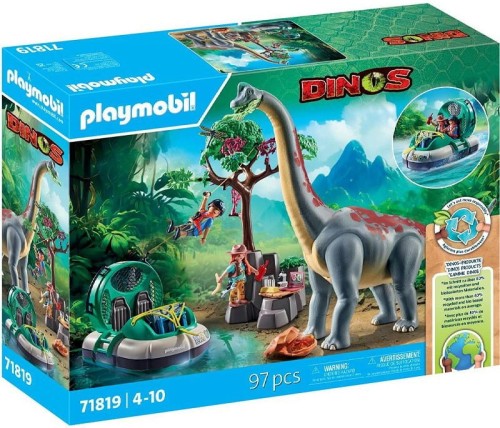 PLAYMOBIL 71819 DINOS Brachiozaur z poduszkowcem