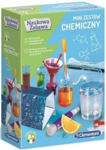Clementoni 60952 NAUKOWA ZABAWA Mini Zestaw Chemiczny