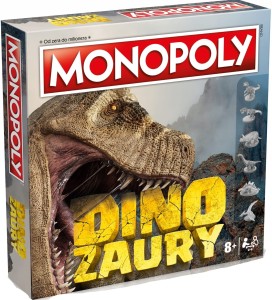 MONOPOLY Dinozaury gra planszowa Winning Moves