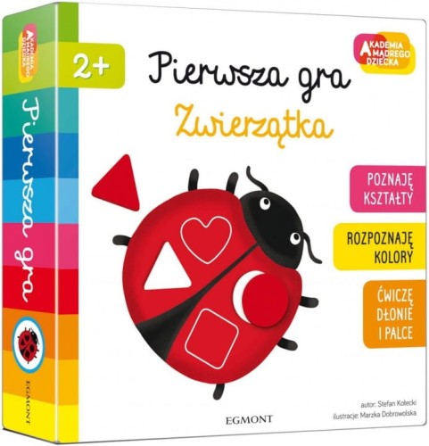 Zwierzątka. Pierwsza gra. Akademia Mądrego Dziecka
