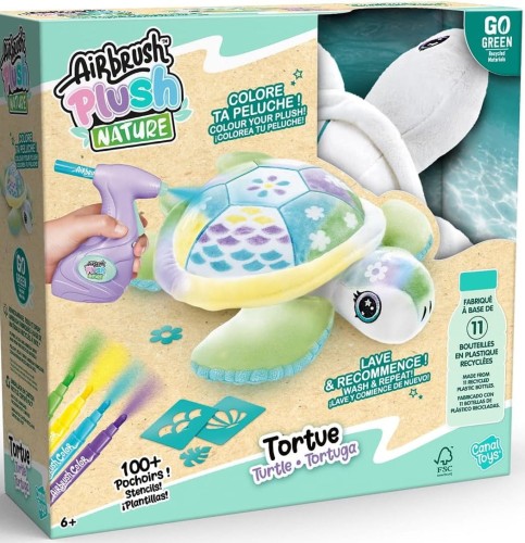 CANAL TOYS Airbrush Plush Nature Żółw z aerografem
