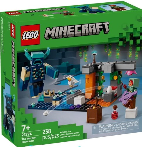 LEGO Minecraft 21274 Spotkanie ze strażnikiem