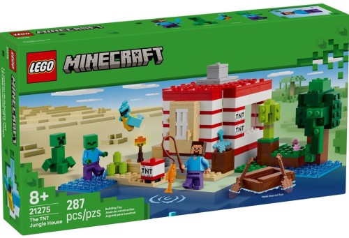 LEGO Minecraft 21275 Dom TNT w dżungli