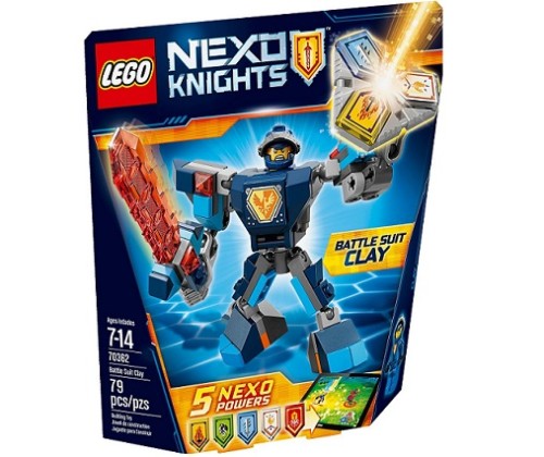 LEGO 70362 Nexo Knights Zbroja Claya