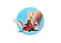PLAYMOBIL 6834 Frosty z wyrzutnią dysków