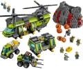  LEGO 60125 City Wulkany helikopter transportowy